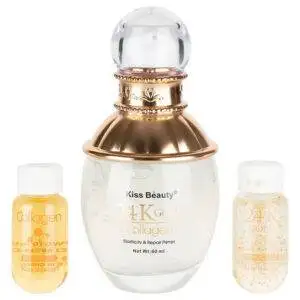 مجموعة الكولاجين الثلاثية من Kiss Beauty: حلاً فعّالاً لمشكلة التجاعيد وشحوب البشرة