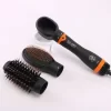فرشاة الشعر قابلة للتبديل 3 في 1 من ENZO تصميم عملي وأنيق
