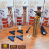ماكينة حلاقة رجالي شحن ENZO تأتي مع 3 نمر
