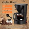 ماكينة تحضير القهوة 5 أكواب RAF مبرمجة مع فلتر قابل لإعادة الاستخدام