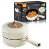 طنجرة + قلاية كهربائية متعددة الاستخدام من RAF بسعة 7L+5L