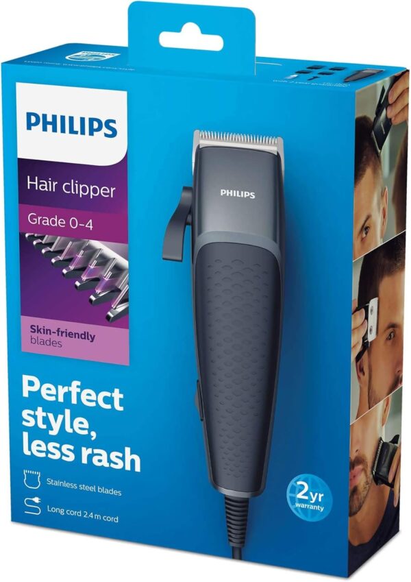 ⁦ماكينة فيليبس Philips Hair Clipper With 4 Click-On Combs⁩ - الصورة ⁦3⁩