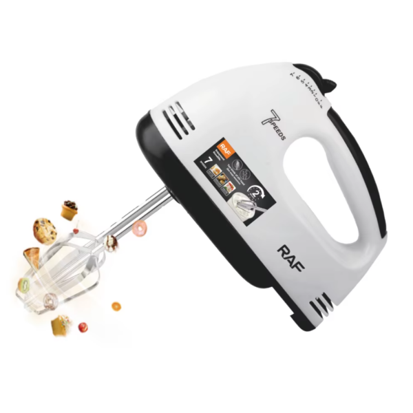 ⁦خلاط Hand Mixer مع وعاء 7 سرعات وعاء ستانلس ستيل 2 لتر ماركة RAF⁩ - الصورة ⁦7⁩