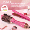 فرشاة شعر حرارية مع ستريتنر تصميم ريفلون ONE STEP COMBO من ENZO