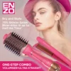فرشاة شعر حرارية مع ستريتنر تصميم ريفلون ONE STEP COMBO من ENZO