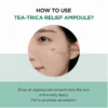 SKIN1004 Centella Tea-Trica Relief Ampoule مركز لحب الشباب وتهدئة الاحمرار -  منتجات كورية