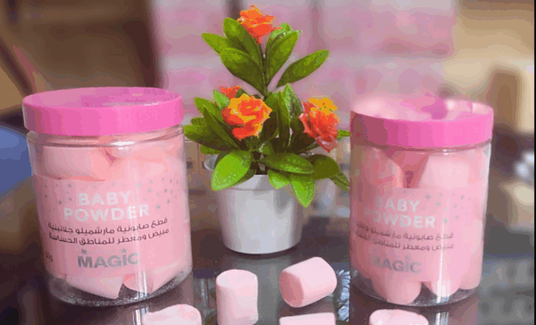 ⁦بكج BABY POWDER الأصلي 3 قطع للعناية والتفتيح والتوريد للمناطق الحساسة⁩ - الصورة ⁦7⁩
