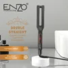 ستريتنر مكواة شعر ENZO بطبقة سيراميك تورمالين مزدوجة 985°F
