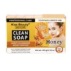 صابون العسل والشيا من Kiss Beauty – ترطيب وتنظيف عميق غني بمضادات الأكسدة