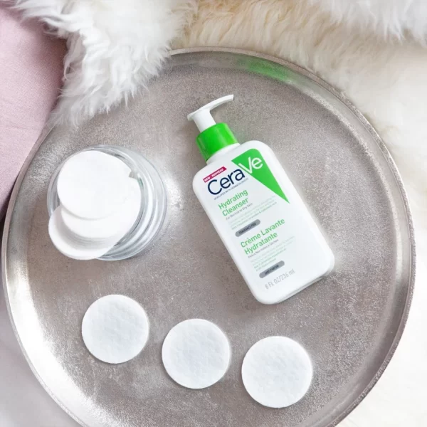 ⁦Cerave hydrating cleanser creme lavante hydratante حجم 236 مل⁩ - الصورة ⁦6⁩