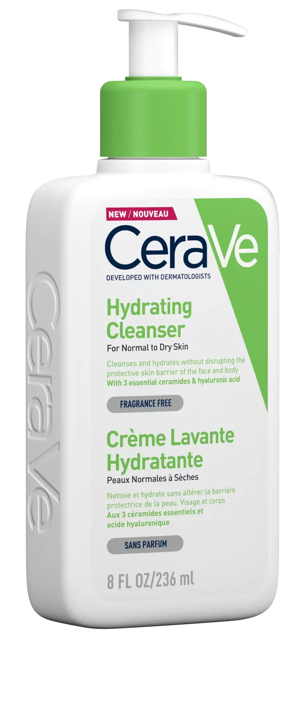 ⁦Cerave hydrating cleanser creme lavante hydratante حجم 236 مل⁩ - الصورة ⁦7⁩