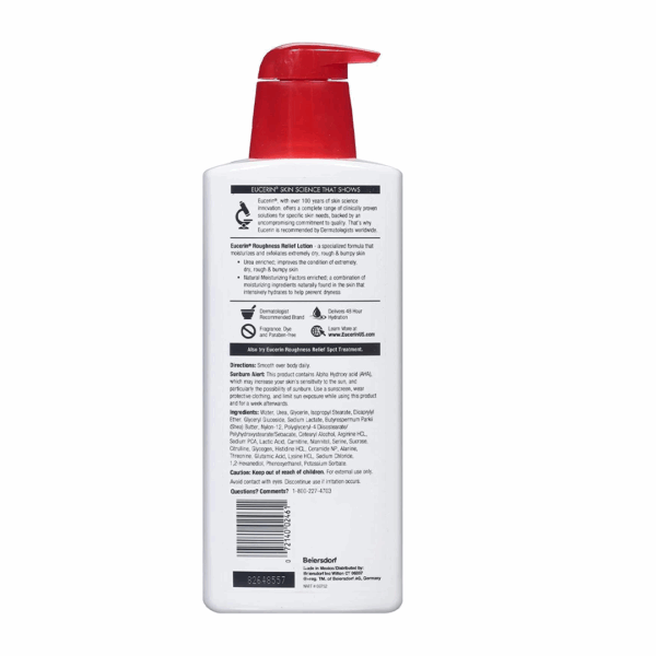 ⁦Eucerin Roughness Relief Body Lotion للبشرة الجافة والحساسة 400 مل⁩ - الصورة ⁦10⁩
