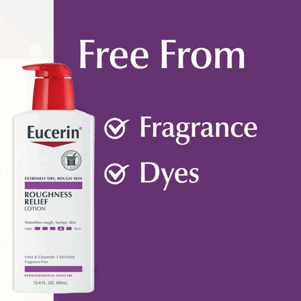 ⁦Eucerin Roughness Relief Body Lotion للبشرة الجافة والحساسة 400 مل⁩ - الصورة ⁦14⁩