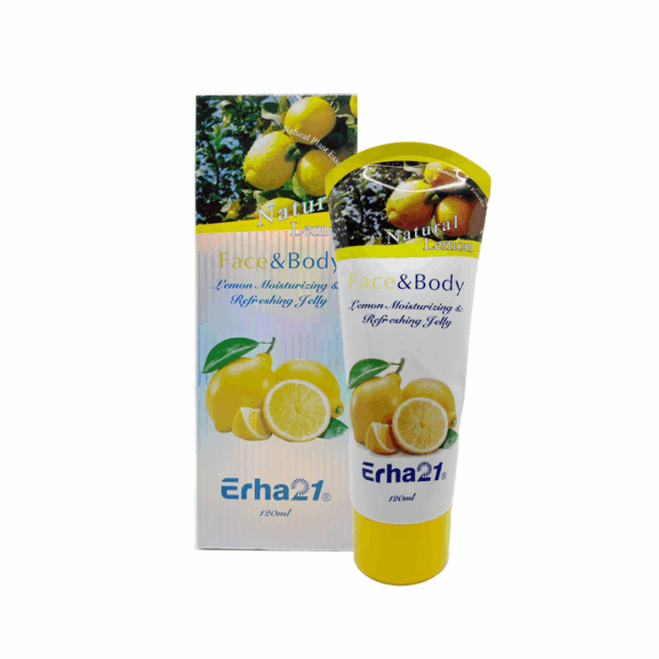 Natural Lemon – جل مقشر للبشرة والوجه والجسم
