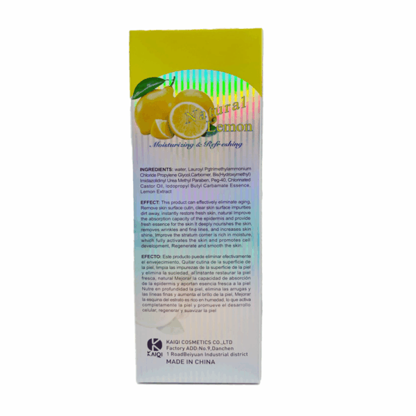 ⁦Natural Lemon – جل مقشر للبشرة والوجه والجسم⁩ - الصورة ⁦3⁩