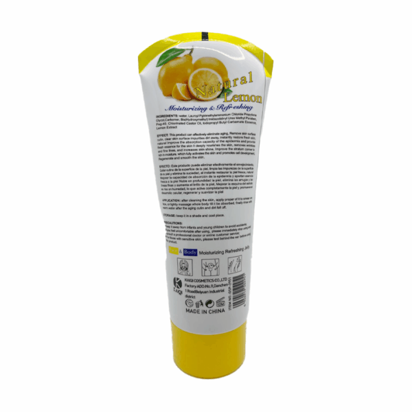 ⁦Natural Lemon – جل مقشر للبشرة والوجه والجسم⁩ - الصورة ⁦4⁩