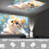 بروجكتر تجربة سينمائية 4K بحجم راحة يدك Magcubic HY300 4K Mini Projector