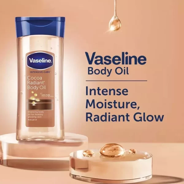 ⁦زيت الجسم Vaseline Intensive Care Cocoa بخلاصة زبدة الكاكاو⁩ - الصورة ⁦6⁩