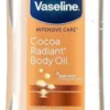 زيت الجسم Vaseline Intensive Care Cocoa بخلاصة زبدة الكاكاو (5) زيت فازلين الجسم Vaseline Intensive Care Cocoa بخلاصة زبدة الكاكاو