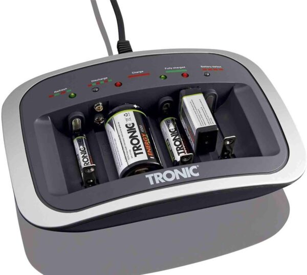 شاحن البطاريات الالماني tronic universal akkuladegerät
