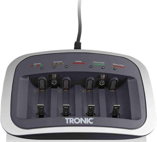 ⁦شاحن البطاريات الالماني tronic universal akkuladegerät⁩ - الصورة ⁦2⁩