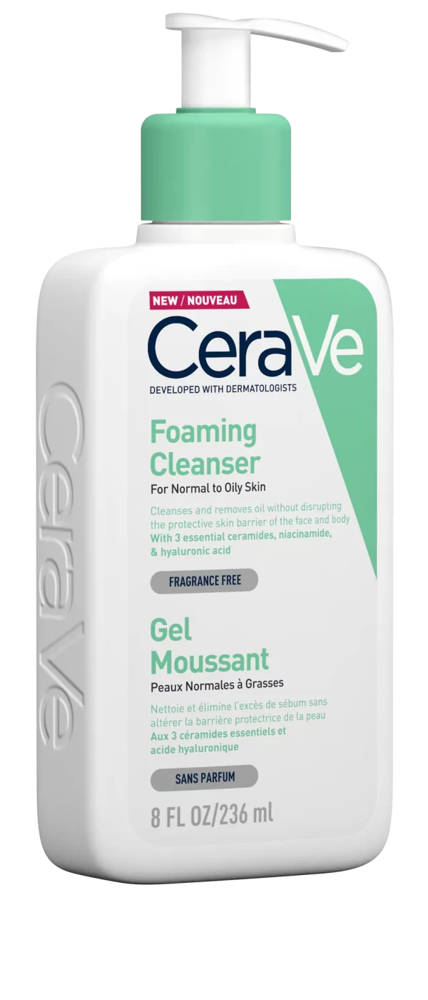 ⁦غسول Cerave foaming cleanser gel Moussant حجم 236 مل⁩ - الصورة ⁦3⁩