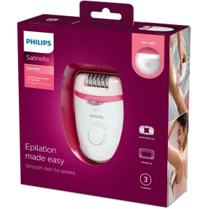 ماكينة ازالة الشعر Philips Satinelle كهربائية للسيدات