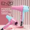 سشوار ENZO ستايل باربي + سيروم سرعة ≤21,000 دورة/دقيقة