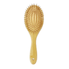فرشاة تصفيف الشعر بيضاوية - من خشب البامبو مقاومة للماء