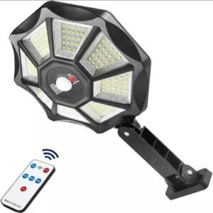 كشاف طاقة شمسية ذكي 168 LED بإضاءة قوية