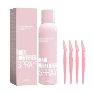 بخاخ ازالة الشعر مع 4 شفرات ديرمابلانينغ Hair Identifier Spray