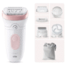 جهاز Braun Silk-épil 7 نعومة حتى 4 أسابيع 3 رؤوس كامل الجسم