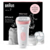 جهاز Braun Silk-épil 7 نعومة حتى 4 أسابيع 3 رؤوس كامل الجسم