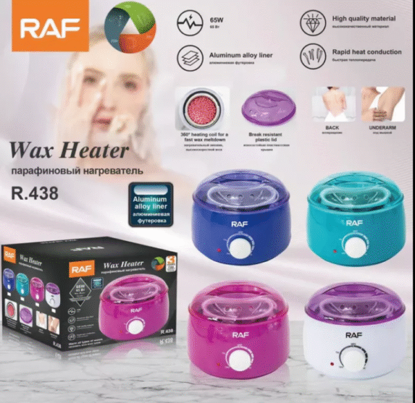 جهاز تسخين الشمع من RAF وعاء ألمنيوم