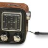راديو محمول على الطاقة الشمسية + شحن وكهرباء