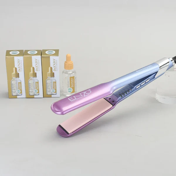 ستريتنر ENZO مع 4 علب سيروم – حرارة 980°F