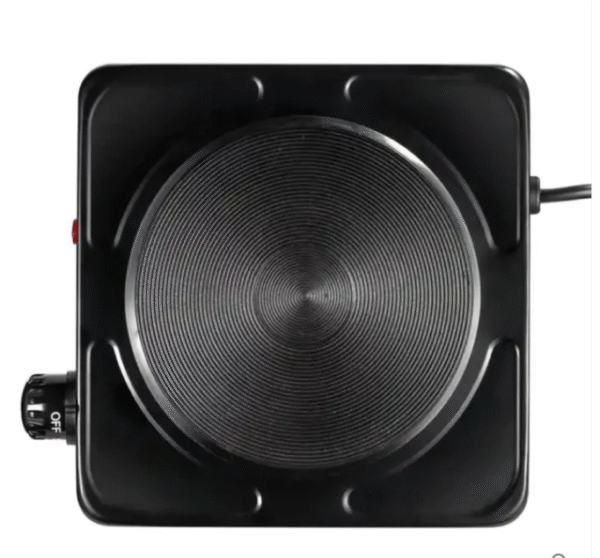 طباخ RAF الكهربائي 1000 واط – سطح غير لاصق وتحكم ميكانيكي