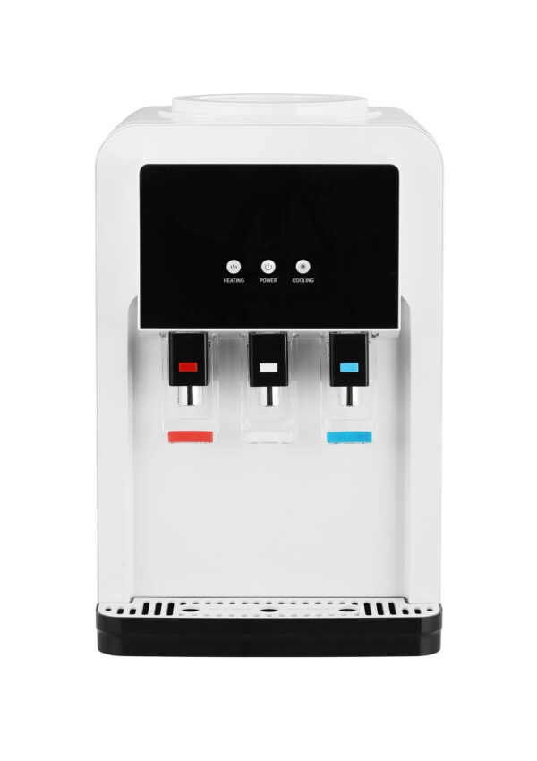 كولر ماء RAF بسعة داخلية 4 لتر 3 مخارج مياه ساخن و بارد