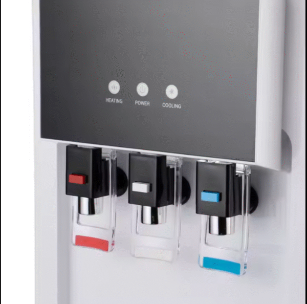 كولر ماء RAF بسعة داخلية 4 لتر 3 مخارج مياه ساخن و بارد