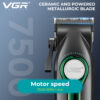 ماكينة حلاقة VGR جبارة شفرات سيراميك بطارية ليثيوم