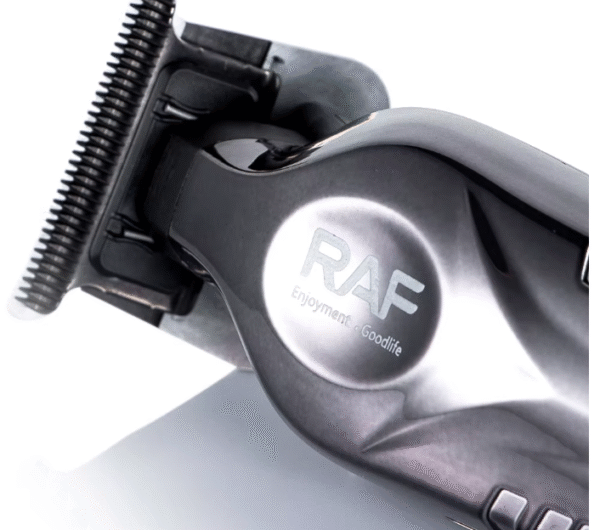 ماكينة حلاقة الشعر والحية RAF بشفرات مقاومة للحرارة وشحن USB (7) ماكينة حلاقة الشعر زيرو و اللحية شحن RAF