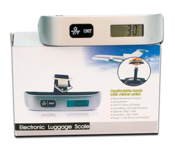 ميزان وزن الحقائب إلكتروني 50 كجم شاشة ‎LCD‎