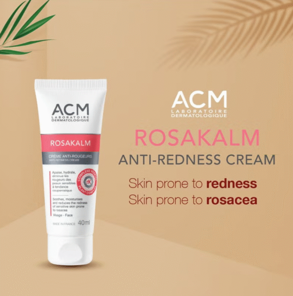 ⁦كريم ACM Rosakalm - Rougeurs Anti-redness لعلاج احمرار البشرة الحساسة⁩ - الصورة ⁦9⁩