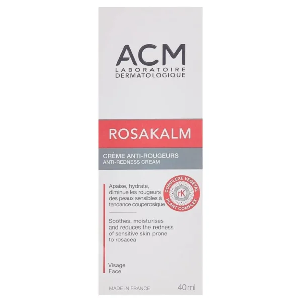 ⁦كريم ACM Rosakalm - Rougeurs Anti-redness لعلاج احمرار البشرة الحساسة⁩ - الصورة ⁦2⁩
