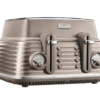 توستر DeLonghi Toaster حماصة 4 فتحات 6 مستويات تحمير + إذابة الجليد