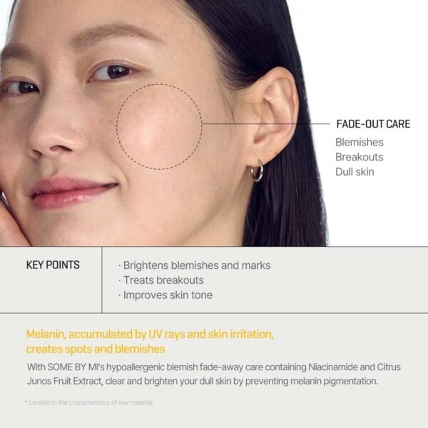 ⁦تونر تفتيح وتوحيد لون Some By Mi Yuja Niacin 30 Days Miracle Brightening Toner - منتجات كورية⁩ - الصورة ⁦7⁩