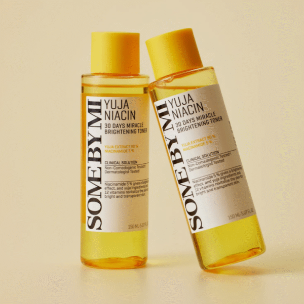 ⁦تونر تفتيح وتوحيد لون Some By Mi Yuja Niacin 30 Days Miracle Brightening Toner - منتجات كورية⁩ - الصورة ⁦8⁩