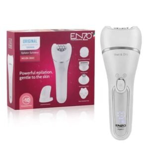 جهاز إزالة الشعر ENZO Professional  – مجموعة احترافية بـ +10 إكسسوارات
