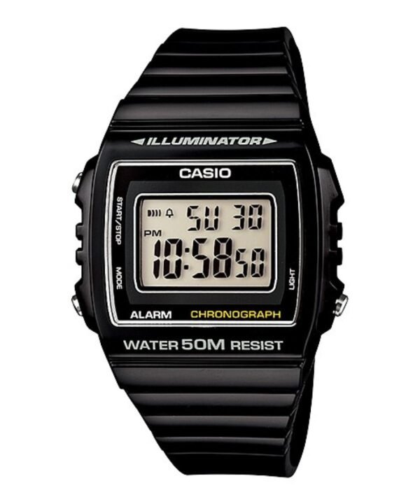 ⁦ساعة CASIO ديجتال رياضية مقاومة للماء بطارية تدوم 10 سنوات⁩ - الصورة ⁦3⁩