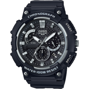 ساعة Casio Chronograph دبل ديجتال + عقارب